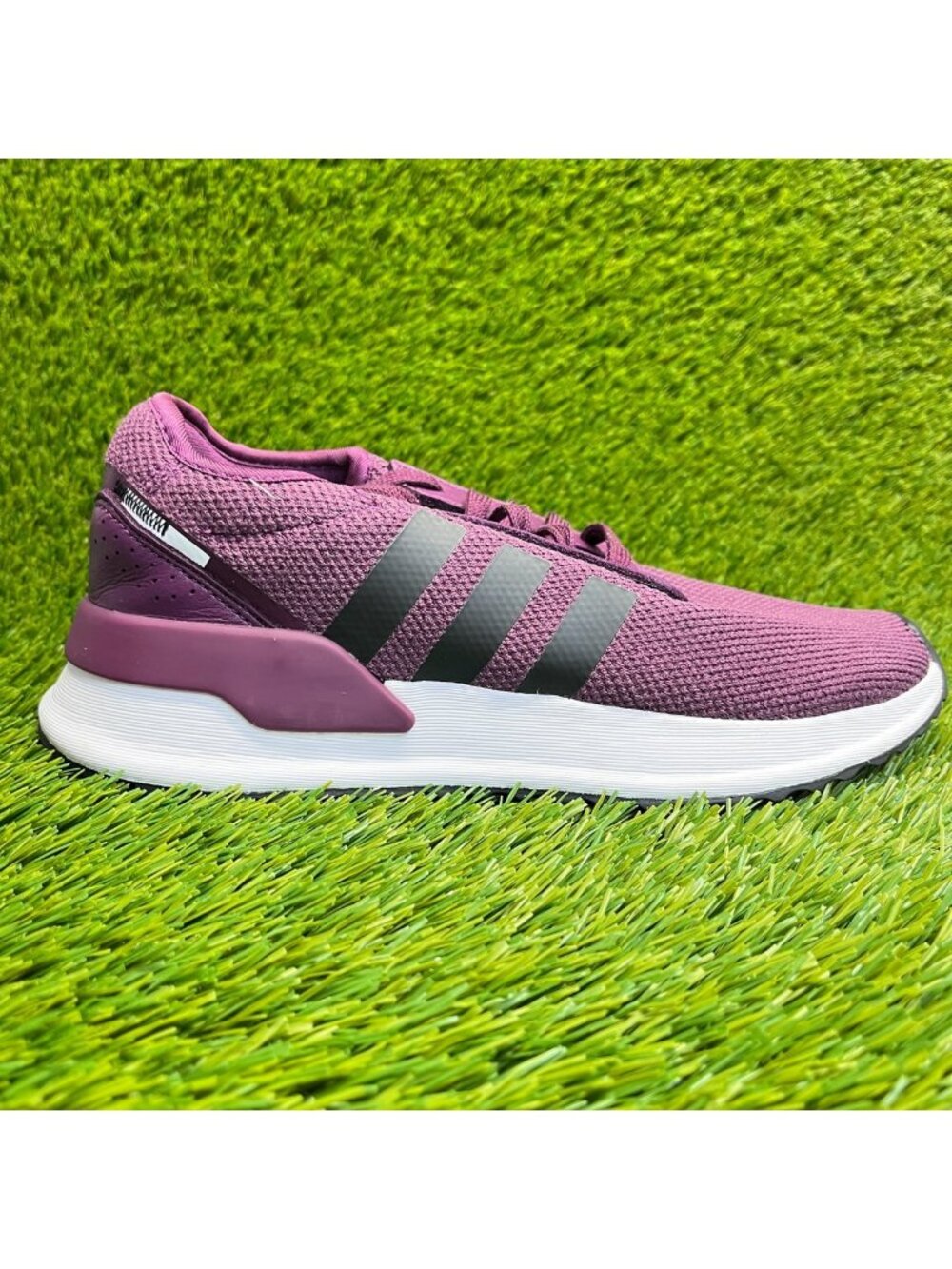 Adidas U_Path X Womens Size 8 Purple Black White Athletic Running Shoes Sneakers